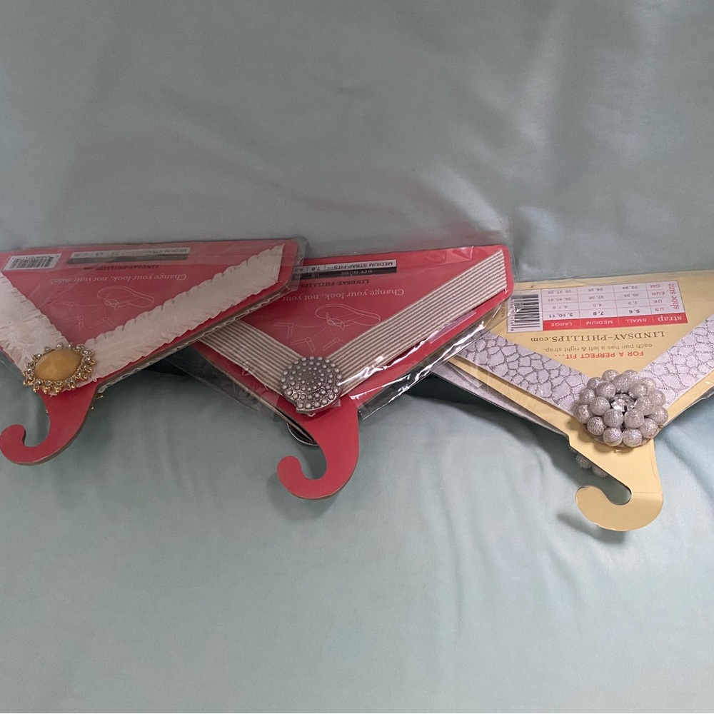 Set of three Lindsey Phillips interchangable straps